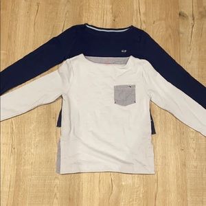 Two vineyard vines shirts